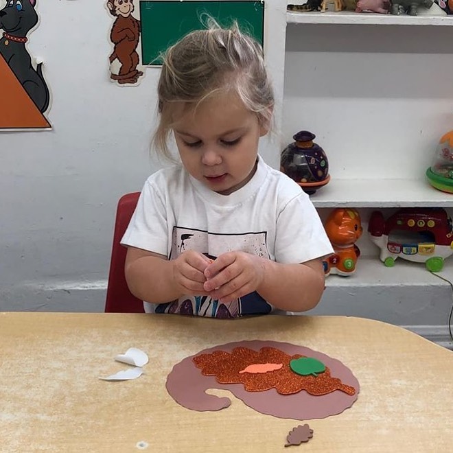 Arts & Craft at Tiny Tot Preschool & Kindergarten